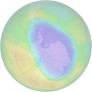 Antarctic Ozone 2014-10-30